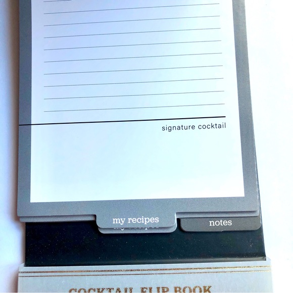 NEW COCKTAIL FLIP BOOK classic & signature cocktails - Picture 6 of 15